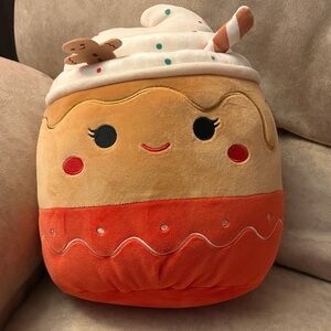 Squishmallow Gingerbread Latte